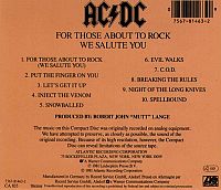 For those about to rock [CD], 1