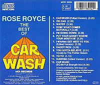 Best of 'Car wash' [CD], 1
