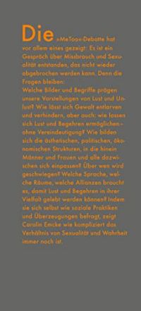 Ja heisst ja und... - Ein Monolog, 2