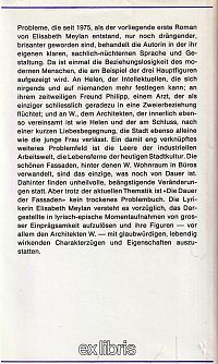 Die Dauer der Fassaden, 1