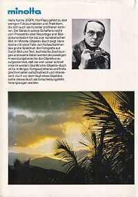 Das Minolta Objektiv-Buch, 1