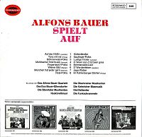 Alfons Bauer spielt auf [Vinyl], 1