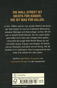 Der Wolf der Wall Street, das Buch zum Film, 1