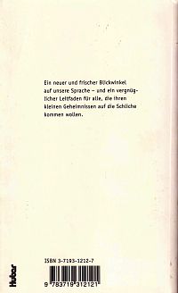 Neue Schweizer Wörter, 1