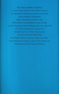 Ein Text und ein Leser, 1