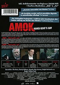 Amok - Hansi geht's gut [DVD], 2