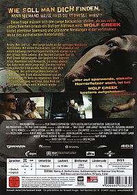 Wolf Creek [DVD], 1