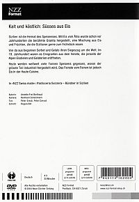 Kalt und Köstlich - Süsses aus Eis - NZZ Format [DVD], 1