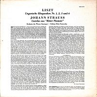 Ungarische Rhapsodien Nr. 1, 2, 3 Und 6  [Vinyl], 1