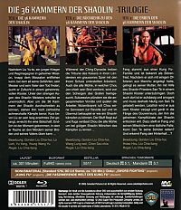 Die 36 Kammern der Shaolin - Trilogie [Blu-ray], 1