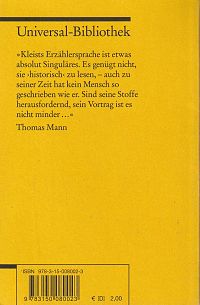 Die Marquise von O. Das Erdbeben in Chili, 1