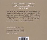 Redet Geld, schweigt die Welt, 1