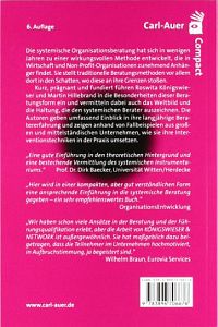 Einführung in die systemische Organisationsberatung, 1