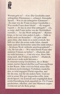 Ein unbegabter Ehemann, 1