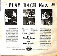 Play Bach No 3 [Vinyl], 1