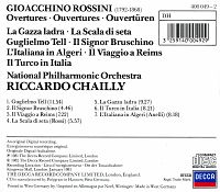 Riccardo Chailly Rossini 7 Overtures [CD], 1