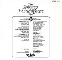 Das Sonntags-Wunschkonzert Folge 3 [Vinyl], 1