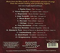Music from the Wine Lands [CD], 1