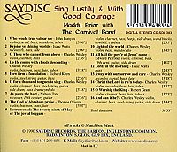 Sing Lustily & With Good Courage [CD], 1