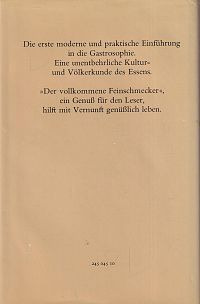 Der vollkommene Feinschmecker, 1