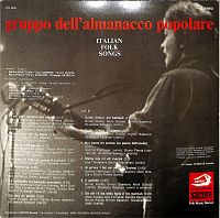Canti Popolari Italiani [Vinyl], 1