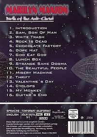 Marilyn Manson - Birth of the Anti-Christ [DVD], 1