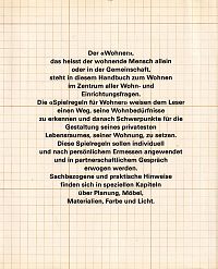 Spielregeln für Wohner - Ein Handbuch zum Wohnen, 1