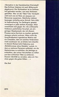 Die tugendhafte Gräfin oder Der Strick um den Hals, 1