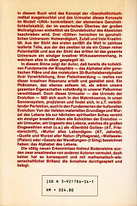 Das Alphabet des Lebens, 1