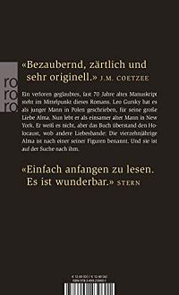 Die Geschichte der Liebe, 1