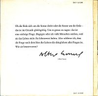 Worauf es ankommt [Vinyl], 1