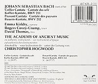 Coffee Cantata - Peasant Cantata [CD], 1