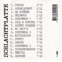 Schlachtplatte [CD], 1