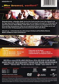 Fast & Furious 4 - Neues Modell. Originalteile. [DVD], 2