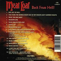 Back from Hell! - The Very Best of Meat Loaf [CD], 1