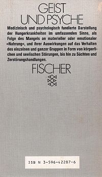 Die Hungerkrankheiten - Unersättlichkeit als krankhaftes Phänomen, 1