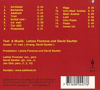 Adelheid oder Lieder für Chind [CD], 1