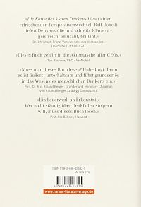 Die Kunst des klaren Denkens, 1