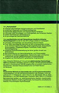 Klinisches Wörterbuch, 1