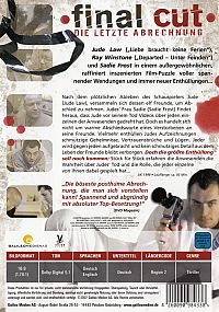 Final Cut - Die letzte Abrechnung [DVD], 1