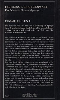 Frühling der Gegenwart - Erzählungen 1, 1