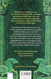 City of Bones - Chroniken der Unterwelt, 1