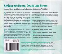 Schluss mit Hetze, Druck und Stress, 1