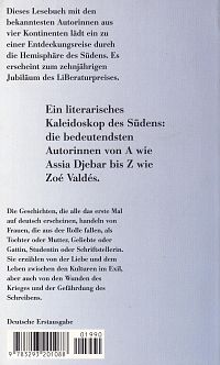 Mohnblumen auf schwarzem Filz - Autorinnen aus vier Kontinenten, 1