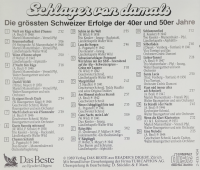 Schlager von damals [CD], 1