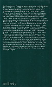 Die Einheit der Natur, 1