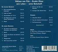 Bruder Klaus Nikolaus von Flüe [CD], 1