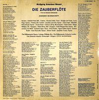 Wolfgang Amadeus Mozart ‎– Die Zauberflöte (Grosser Querschnitt) [Vinyl], 1