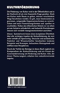 Kulturförderung, 1