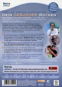 Prof. Dr. Grönemeyer - Dein Gesunder Rücken [DVD], 1
